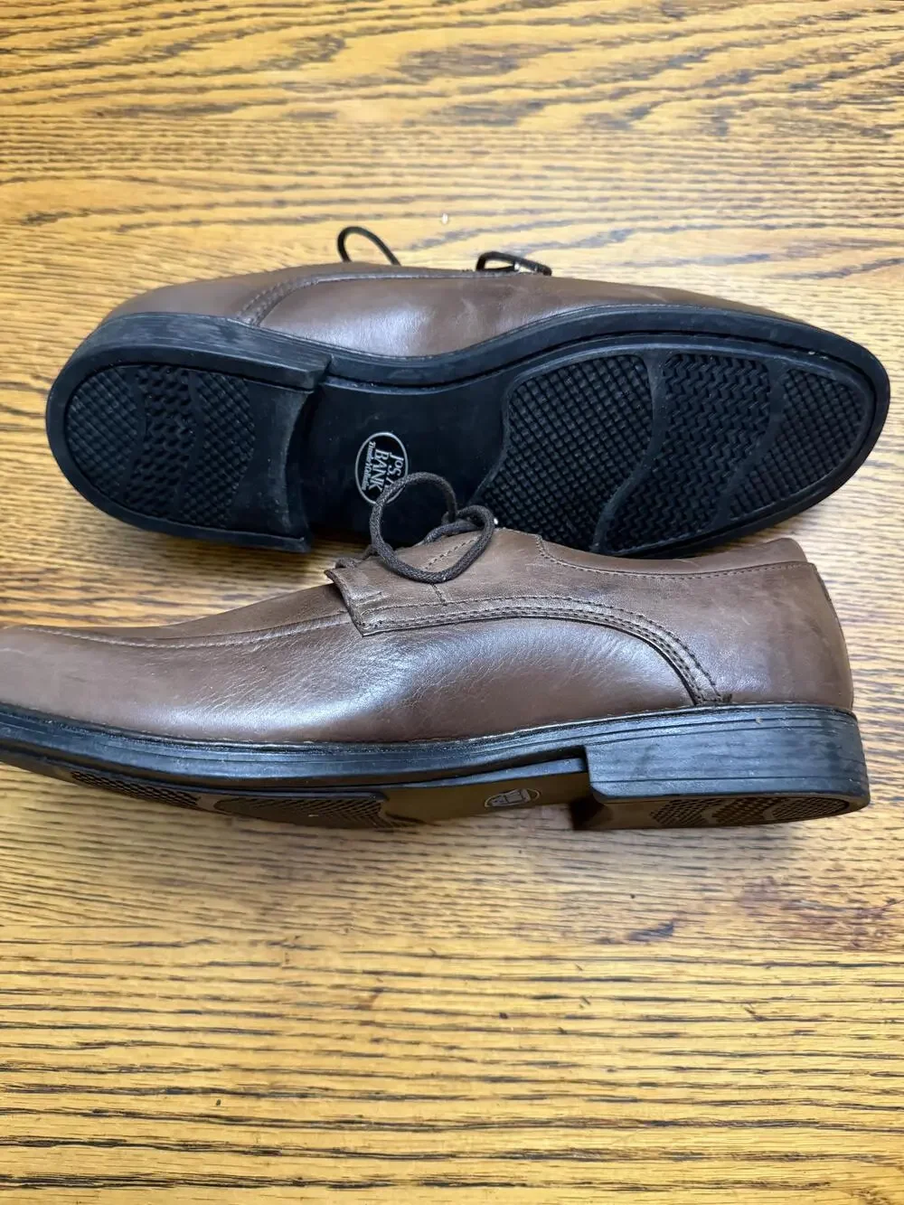 Jos A Bank Shoes Mens Size 9D Brown Leather Dress Oxford Lace Up Business Work